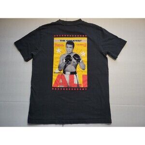 Muhammad Ali x Shoe Palace T Shirt Large Boxing Boxer Embroidered Mens Black
